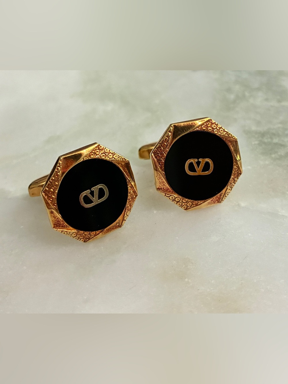 Valentino Cuff Links Vintage